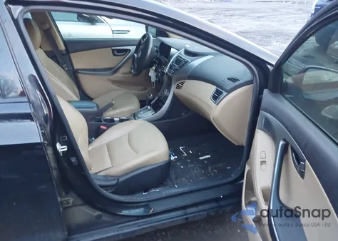 2013 Hyundai Elantra Limited from USA, damaged, VIN 5NPDH4AE3DH264110